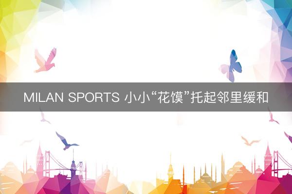MILAN SPORTS 小小“花馍”托起邻里缓和