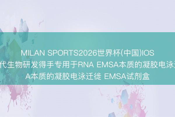 MILAN SPORTS2026世界杯(中国)IOS/安卓官方下载 百代生物研发得手专用于RNA EMSA本质的凝胶电泳迁徙 EMSA试剂盒